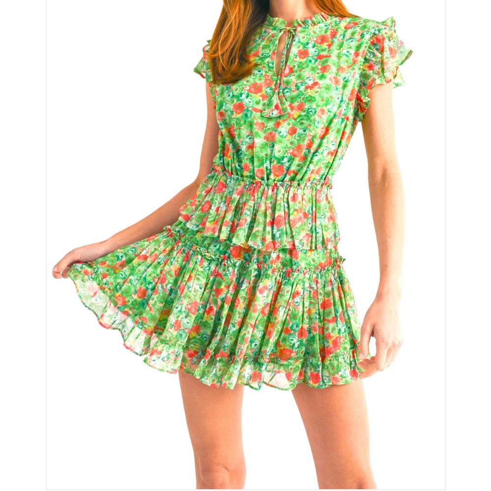 🆕 RESET by Jane “Joelle” Ruffle Mini Dress - M